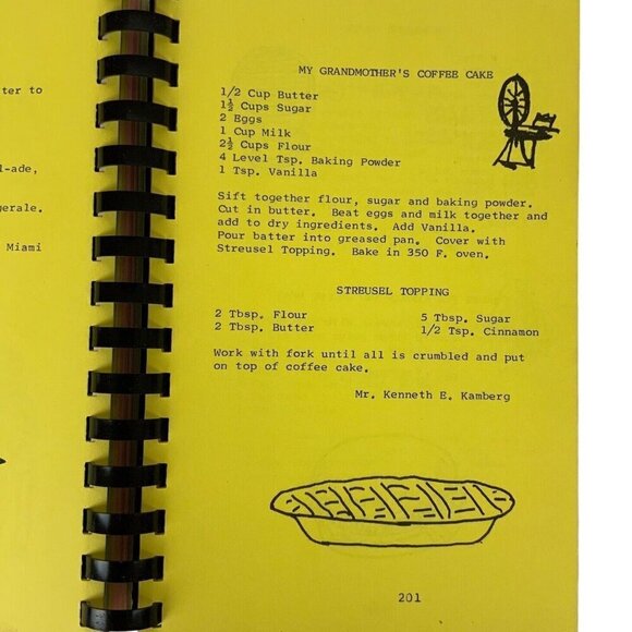 Coral Gables FL First United Methodist Church Cooking Around in Circles Vtg 1974 - Picture 15 of 15